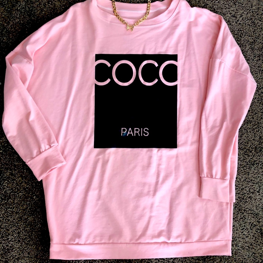 Oversized Crew neck/ Shirt